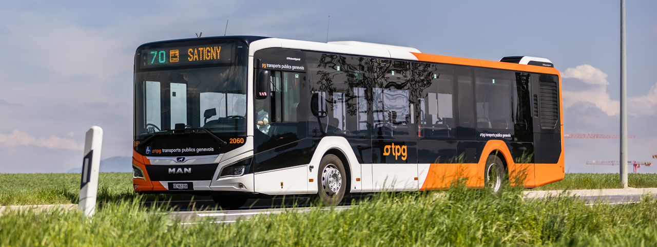 Desserte transport public dans la campagne genevoise