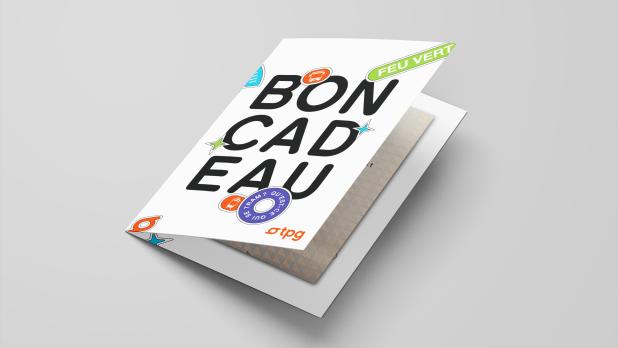 Le transport public, bons cadeaux Photo des bons cadeaux tpg